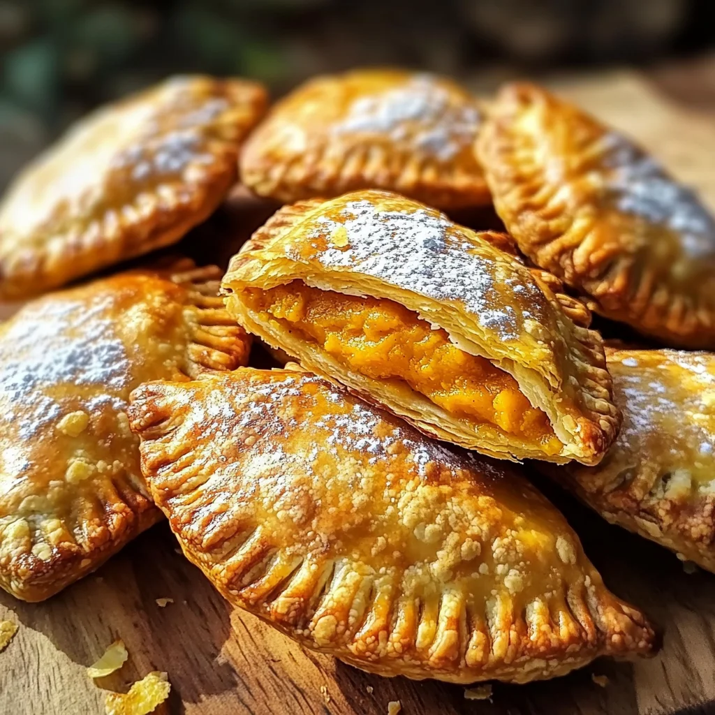 Air Fryer Mini Pumpkin Hand Pies