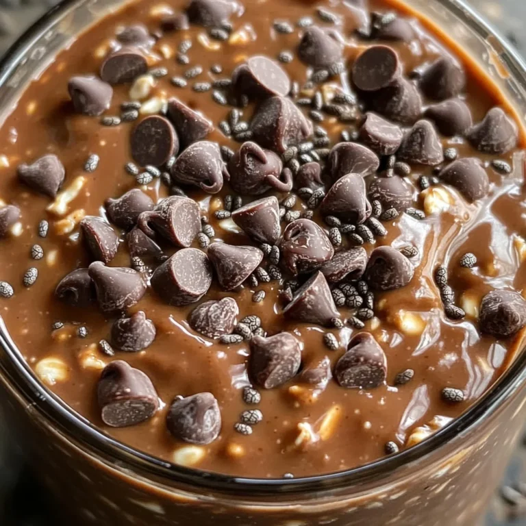 Brownie Batter Overnight Oats
