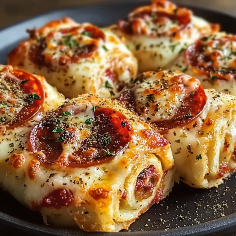 Cheesy Pepperoni Pizza Roll-Ups