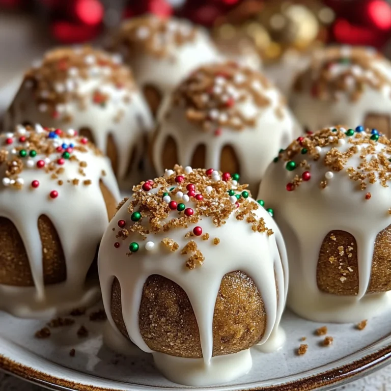 Gingerbread Truffles