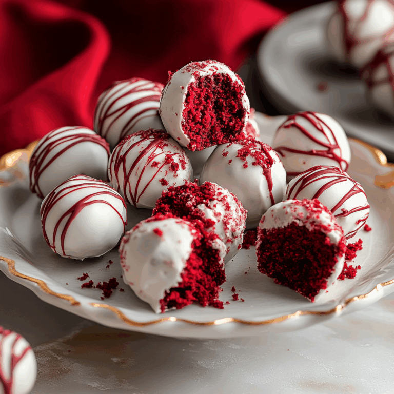 Red Velvet Cake Balls