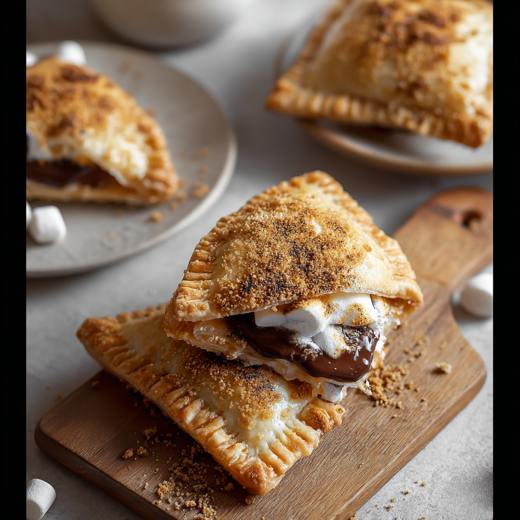 Buttery S’Mores Hand Pies