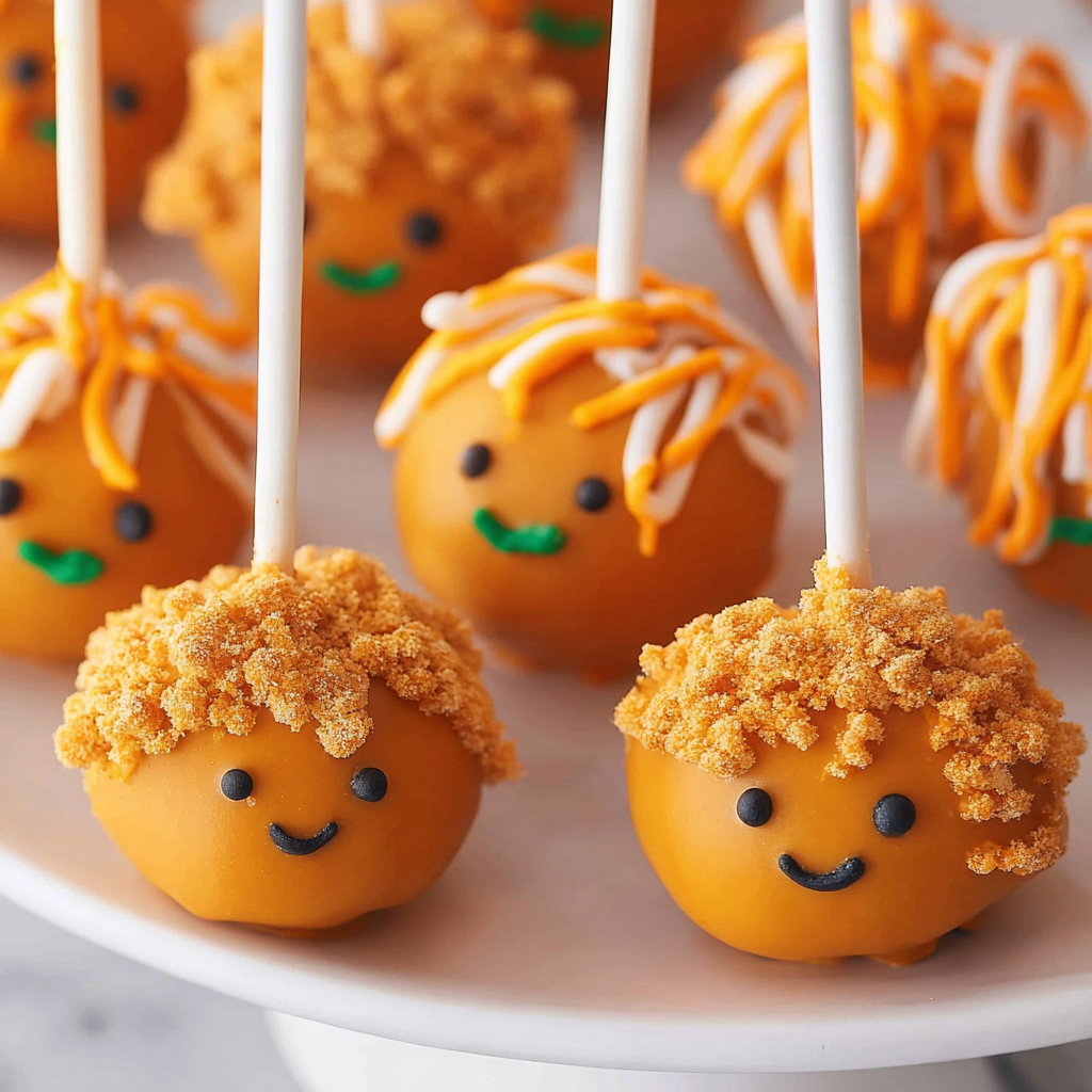 Pumpkin Cake Pops