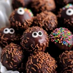 Double Chocolate Brownie Truffles (3 ways!)