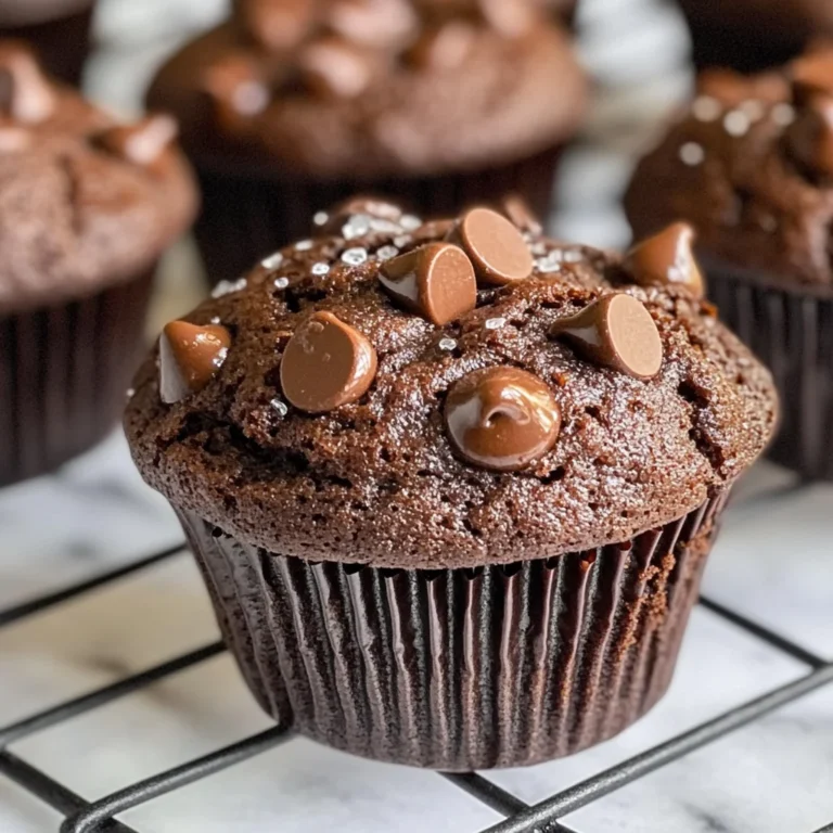 Double Chocolate Espresso Muffins