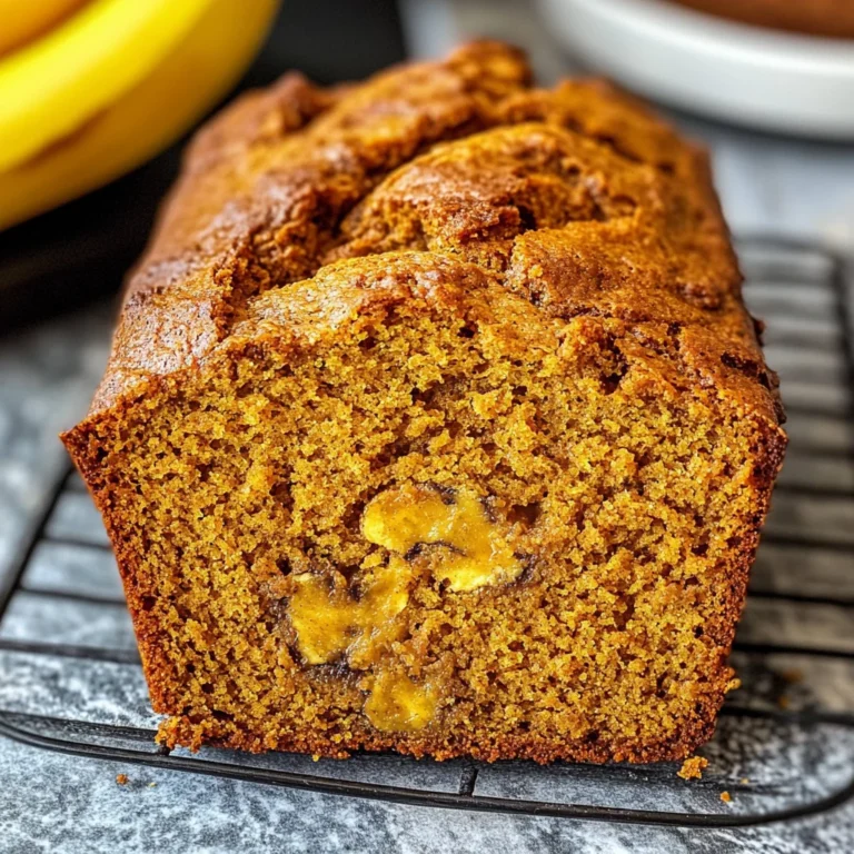 Pumpkin Banana Bread Recipe